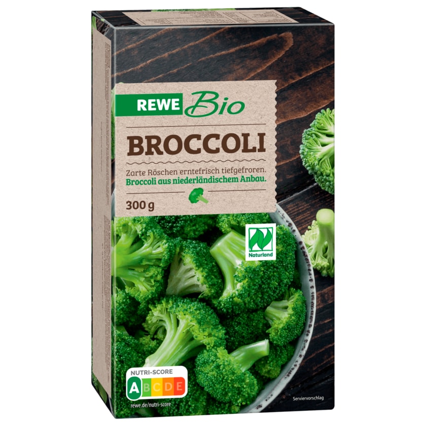 REWE Bio Broccoli tiefgefroren 300g